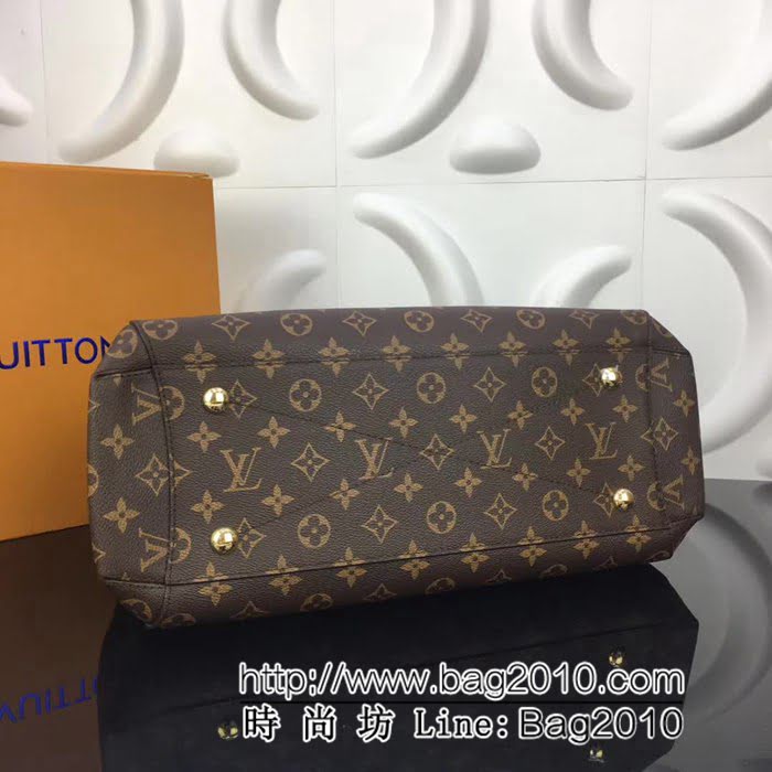 路易威登LV頂級原單M41067Montaigne 大號手提臂挽肩背商務手袋 YDH2248